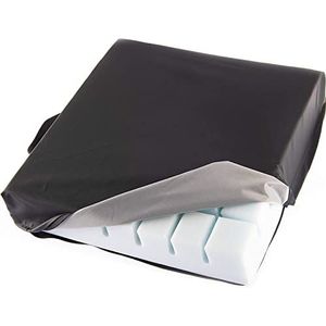 OrtoPrime - Ergonomisch Zitkussen - Ademend - Wasbare Hoes - 40 x 39 x 8 cm