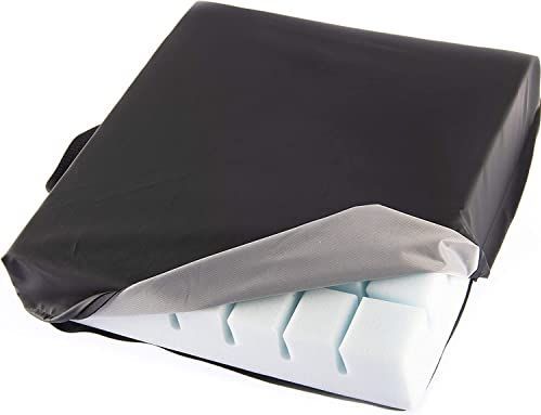 OrtoPrime - Ergonomisch Zitkussen - Ademend - Wasbare Hoes - 40 x 39 x 8 cm