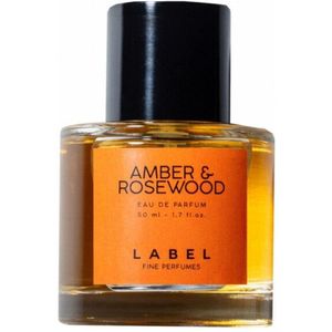 Label Amber & Rosewood – EdP Eau de Parfum (1 x 50 ml)