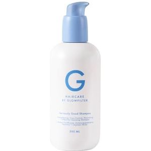 Marta Lozano Versterkende shampoo, dieptereiniging en verzorging, controleert kroes, glans en zachtheid, 300 ml, veganistisch, voor alle haartypes, Hair Care Seriously Good Shampoo, Glowfilter van