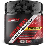 Testosterone Booster / Testo MAX - 270 capsules - Extra sterk: Hoog gedoseerd met 7320 mg per dagelijkse portie - Met aminozuren + plantenextracten - Tribulus + Maca extract + Boron + D-Asparaginezuur