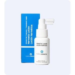 Pharma Hermetic - Anti-haaruitval & intensieve haargroei kuur - Hermetic Lotion - SP55 - Hair Recovery Program