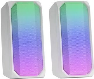 Mars Gaming MSRGBW luidspreker Wit Bedraad en draadloos 15 W