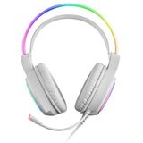 Mars Gaming - MHRGB Gamingheadset - Wit - 360º Chroma Verlichting