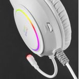 Mars Gaming - MHRGB Gamingheadset - Wit - 360º Chroma Verlichting
