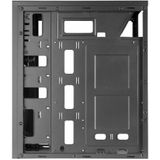 Tacens - 2alux - Pc-behuizing - Zwart - Staal