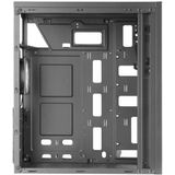 Tacens - 2alux - Pc-behuizing - Zwart - Staal