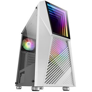 Mars Gaming - MC777 - PC-behuizing - Wit - ATX - Mini-ITX - mATX