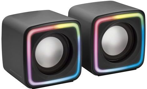 Mars Gaming - MSCUBE - RGB Gaming-luidsprekers - Zwart - 8W Vermogen