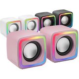 Mars Gaming - MSCUBE - Speakers - Zwart - RGB Verlichting