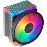 Mars Gaming - MCPU44 - Processorkoeler - Zwart - 77 mm - RGB