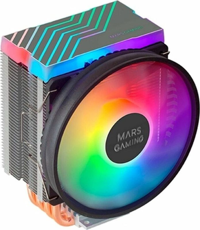 Mars Gaming - MCPU44 - Processorkoeler - Zwart - 77 mm - RGB