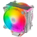 Koelblok - Dubbele Ventilatoren - 220W TDP - Drievoudige ARGB-verlichting