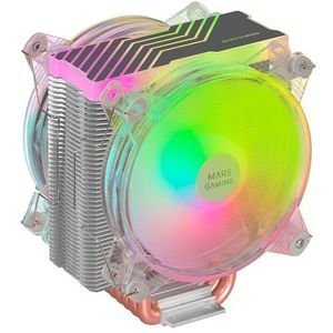 Koelblok - Dubbele Ventilatoren - 220W TDP - Drievoudige ARGB-verlichting