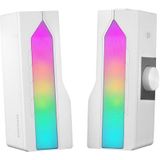 Mars Gaming MSDUOW soundbar luidspreker Wit 15 W