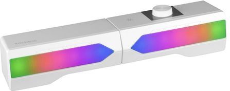 Mars Gaming MSDUOW soundbar luidspreker Wit 15 W