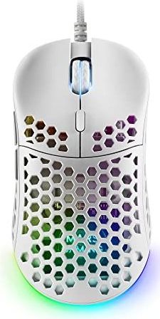 Mars Gaming - MM55 - Muis - Wit - Bedraad - 12800 DPI