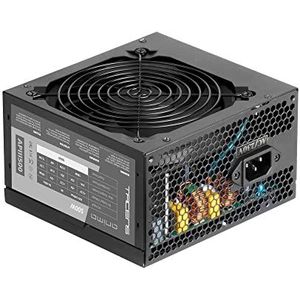 Tacens Anima APIII500, Voeding PC ATX 500W, SMD Technologie 85% Bronze 12V, Ultrastille 12cm Ventilator