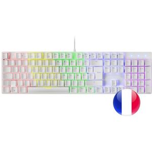 Mars Gaming MK422 toetsenbord Gamen USB AZERTY Frans Wit