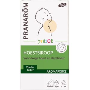 Aromaforce - Hoestsiroop - Junior - Natuurlijke Ingrediënten - Suikervrij