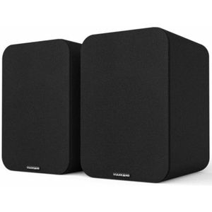 VULKKANO A4 ARC Luidspreker met 10,2 cm (4 inch), Bluetooth 5.0, HDMI ARC, optisch, RCA, USB, met subwoofer-uitgang, studiomonitoren met elegant design, zwart