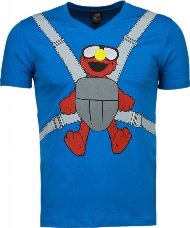 Local Fanatic - Casual T-shirt - Zie Afbeelding - 93% Katoen, 7% Polyester