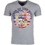 T-shirt - Sneakers - Zwart