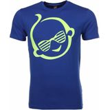 Local Fanatic T-shirt zsal blauw