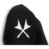 Punisher Mickey - Rhinestone T-shirt - Navy