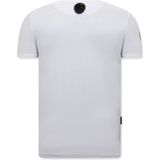 Bad Boys Pinscher - Rhinestone T-shirt - Zwart