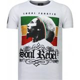 Bad Boys Pinscher - Rhinestone T-shirt - Zwart