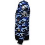 Exclusief Camo Embroidery - Sweater Patches - Blauw