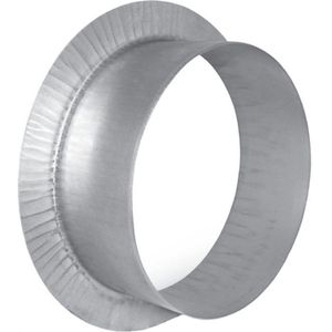 Plat aftakstuk (opschroefring) Ø 125mm