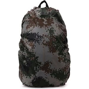 Universele backpack/rugzak regenhoes 25 tot 35 liter - Camouflage