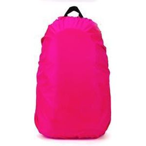 Universele backpack/rugzak regenhoes 25 tot 35 liter - Roze