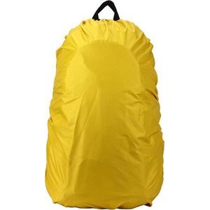 Regenhoes Rugzak - Waterdichte Backpack Hoes - 35L | Bescherm uw tas tegen regen! (Geel)