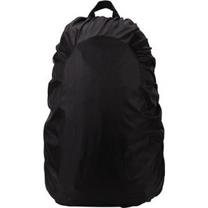 Universele backpack/rugzak regenhoes 25 tot 35 liter - Zwart