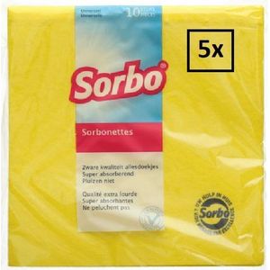 Sorbo Sorbonettes - Multipack - 50 stuks (5x10)