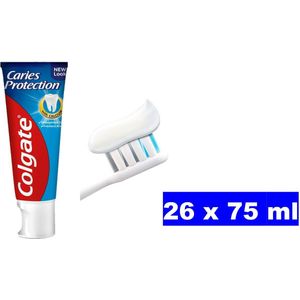Colgate Caries Protection met calcium - Tandpasta - Jaarbox 26x 75 ml