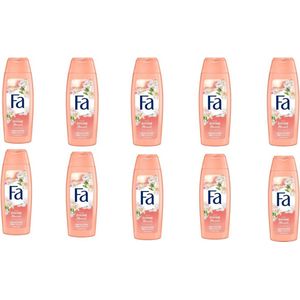 Fa Douchecreme Divine Moments Voordeelpak 10 x 250 ml