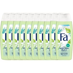 Fa Douchecreme Aloe Vera Yoghurt - Voordeelpak 10 x 250 ml