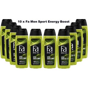 Fa Men douchgel - Sport Energy Boost - Voordeelpak 10x 250ml