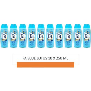 Fa Douchegel Magic Oil - Parfum Lotus Bleu - Voordeelpak 10x 250ml