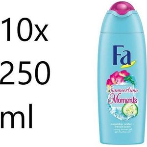 FA DOUCHE GEL SUMMERTIME MOMENTS - Voordeelpak 10x 250 ml