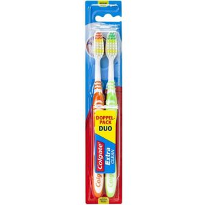 Colgate Extra Clean Tandenborstel - Duopak  - Multipak 5 stuks (10 tandenborstels)