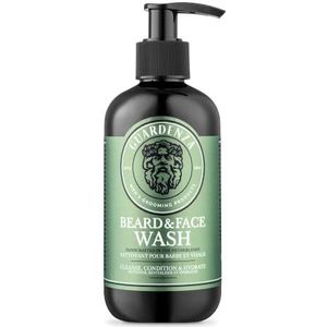 Baard & Face wash - 250 ml - baardshampoo – gezichtsreiniger – 100% natuurlijk