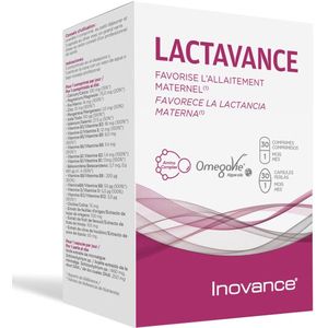 Inovance - Lactavance - Voedingssupplement - Plantenextracten - Omega 3 DHA