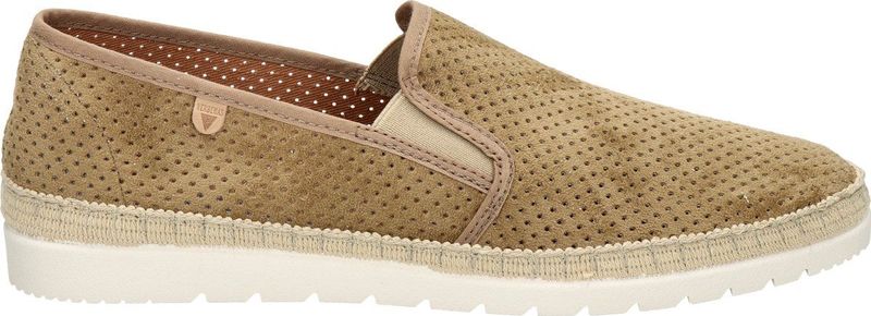 Verbenas - Boris - Espadrilles - Beige - Suede - Leer