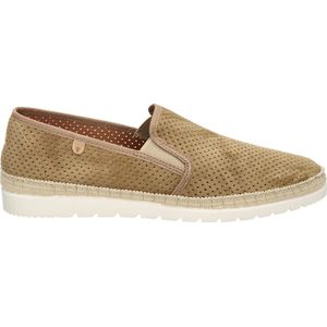 Verbenas - Boris - Espadrilles - Beige - Suede - Leer