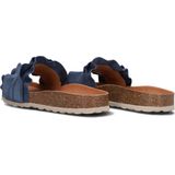 Verbenas - Rocio - Slippers - Blauw - Suède - Ruffles